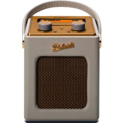 Roberts Revival Mini Cream - Portable and Stylis DAB/DAB+/FM RDS Radio with Built-in Battery Charger